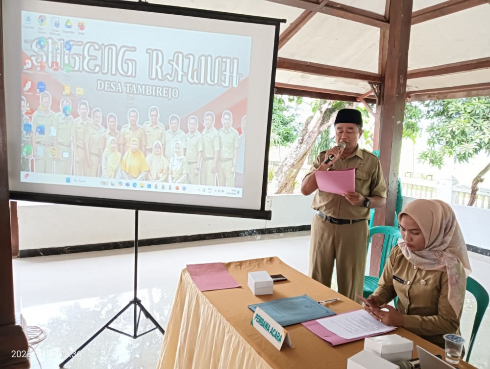 Camat Toroh Indah Dwi Handayani Hadiri MDST Tambirejo